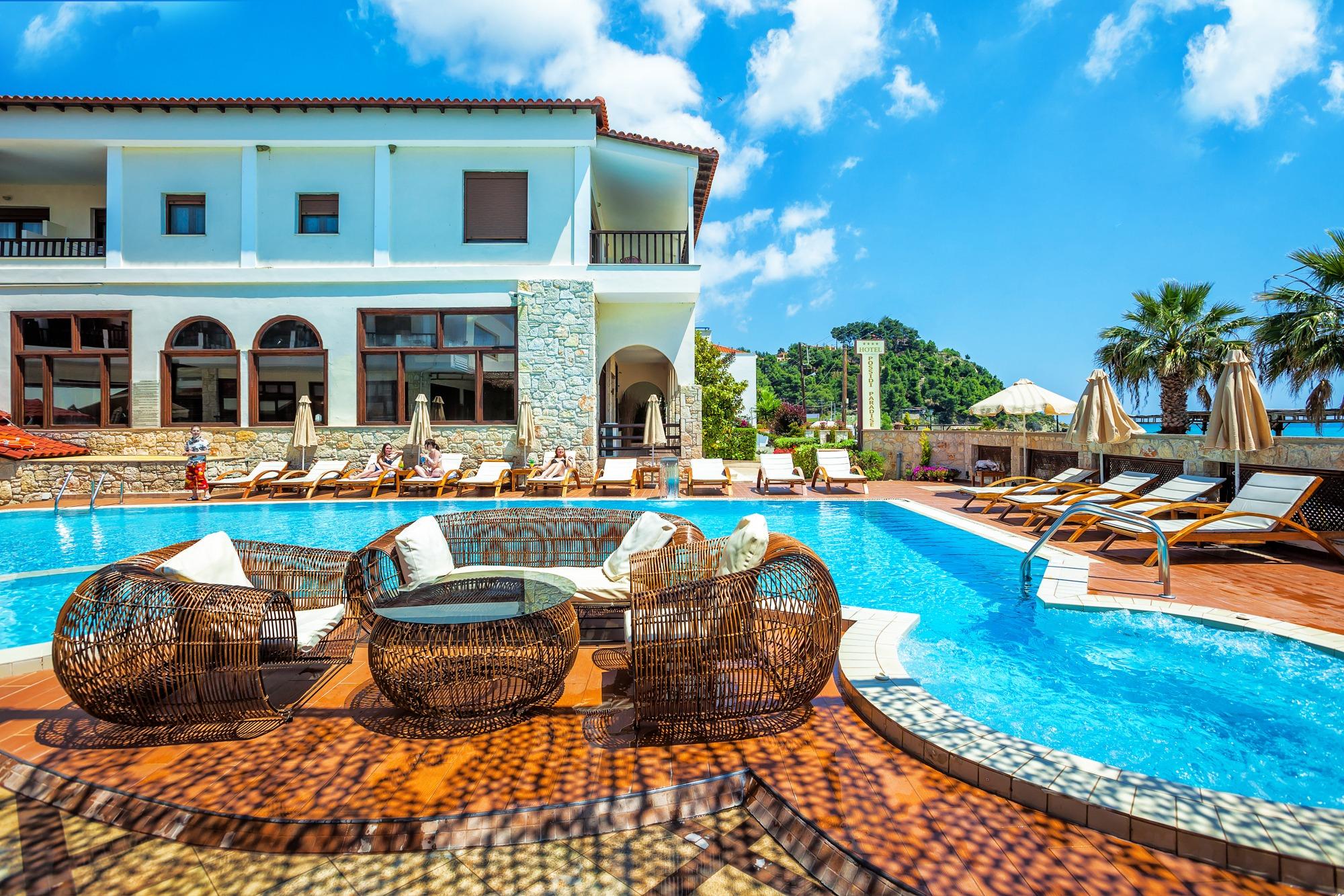 Xenios Possidi Paradise Hotel Exterior foto